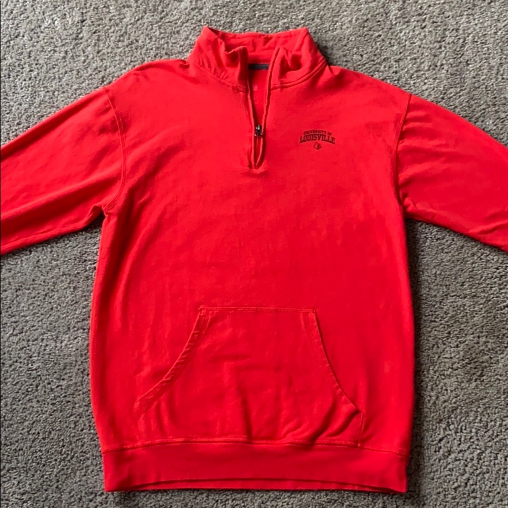 university of Louisville, college quarter zip up